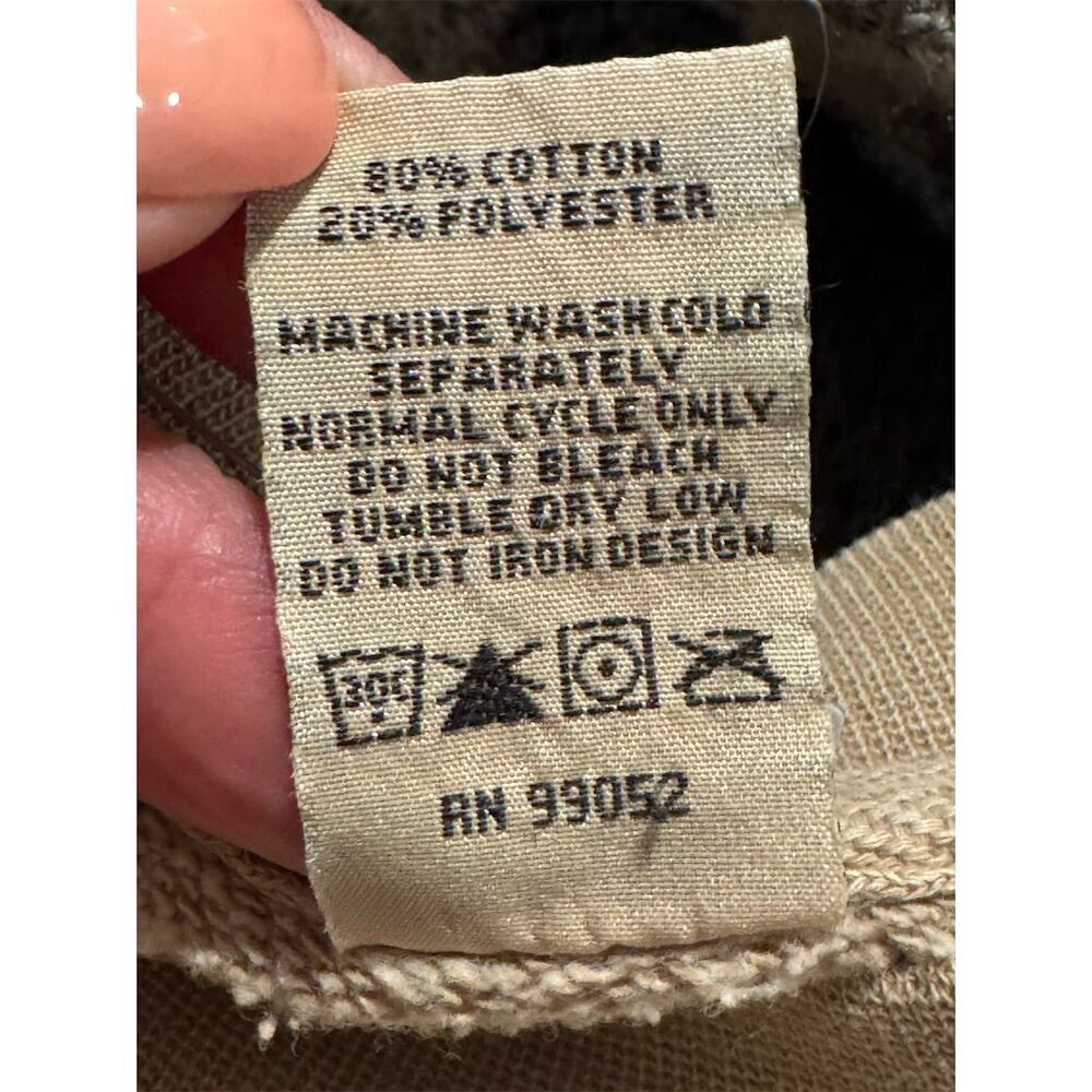 Independent Trading Co. Unisex Crewneck Sweatshirt M Tan "F*CK Cancel Culture" - Picture 4 of 6